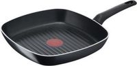 Tefal B55640 Grillpan Vierkant 26x26cm - Zwart