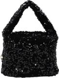 myMo Koosh Sac à main Noir Glitter Polyacrylique Femmes