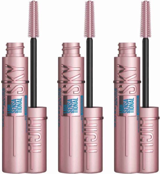 Maybelline Lash Sensational Sky High Mascara Waterproof Zwart 7,2 ml