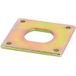 Siso Plaque anti-rotation Siso pour serrure de casier 300