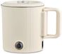 Maestro - Bouilloire - 2-en-1 - 0,8 l - 600 W - poignée pliable - 110 V/230 V - Beige