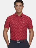 MEYER Shirt rood / wit