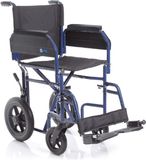 Moretti Transportrolstoel - Opvouwbaar comfortabel - Blauw/Zwart