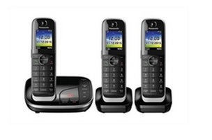 Panasonic KX-TGJ323 - DECT telefoon - 3 Handsets - Zwart