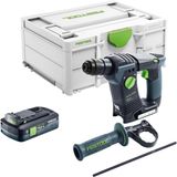 Festool BHC 18-Basic accuklopboormachine 18 V 1,8 J SDS Plus Brushless + 1x accu 4.0 Ah + Systainer - zonder oplader