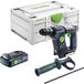 Festool BHC 18-Basic accuklopboormachine 18 V 1,8 J SDS Plus Brushless + 1x accu 4.0 Ah + Systainer - zonder oplader