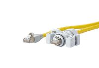 METZ CONNECT E-DAT V6 netwerkkabel Geel 2 m Cat6 S/FTP