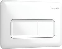 Hansgrohe IFrame Original Q Drukplaatvoor - dualflush - wit