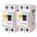 EATON 267448 PFGM-63/2/003 – wisselschakelaar – wit – controller zwart – 2 polen / 63 A / 30 mA – type A – schroefaansluiting – 2 schakelaars