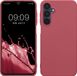 kwmobile telefoonhoesje geschikt voor Samsung Galaxy A16 5G - Hoesje voor smartphone - Back cover in donkerroze