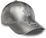 New Era New York Yankees Dames Metallic 9forty Cap Grijs
