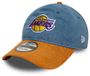 New Era Nba Denim Midi 9twenty Los Angeles Lakers Casquette Bleu
