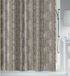 Spirella Douchegordijn Anti-Schimmel - Waterdicht Douchegordijn Polyester - Stijlvol Design voor de Badkamer - Bruin