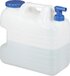 Water jerrycan - 20 l - with tap - for drinking water - BPA-free - white