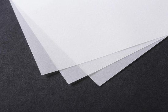 Clairefontaine transparantpapier 90/95 g/m², 240 x 320 mm, 20 vellen