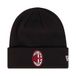 New Era AC Milan Black Core Cuff Beanie Knit