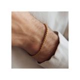 iXXXi Men-Round Chain-Goudkleurig-Heren Armband