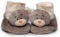 Merkloos / Sans marque Inware Gmbh Babyslofjes Pluche Grijze Beer Unisex One Size