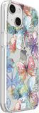LAUT Doorzichtig Pallette iPhone 14 Hoesje Butterfly