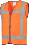 Tricorp veiligheidsvest RWS rits - Fluor oranje - 3XL-4XL - 453019 - 8718326109940