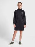 Hummel Kinderjurk Hmlolivia Dress 215820 Zwart Katoen