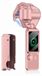 Wigento Gimbal beschermhoes voor DJI Osmo Pocket 4, roze, sleutelkoord, camera-accessoires