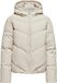 JDY Arnhem Short Puffer Winterjas Dames - Maat L - Crème - Maat L