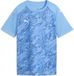 Puma Teamfinal Graphic Shirt Korte Mouw Kinderen - Lichtblauw