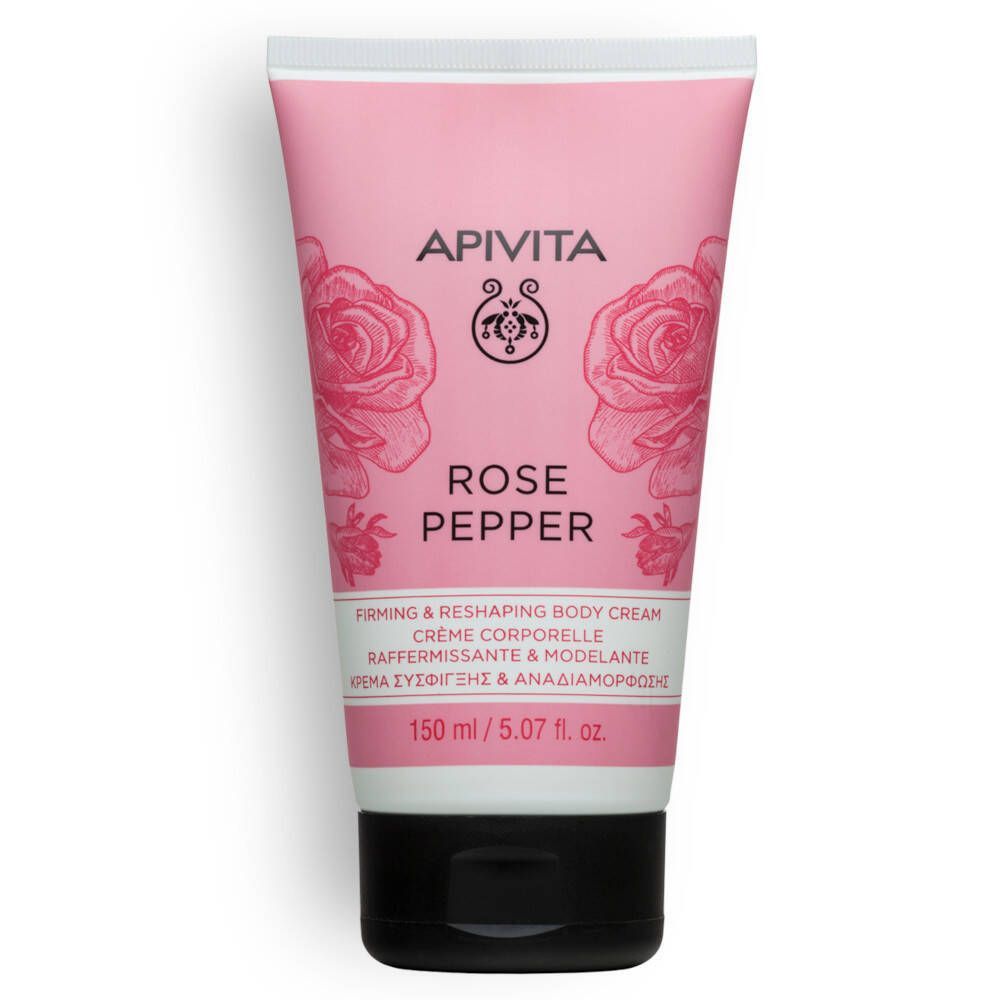Apivita Rose Pepper Firming & Reshaping Body Cream