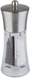APS-Germany® 2-in-1 Peper en Zoutmolen - Roestvrijstaal - 8 x 8 x 19 cm