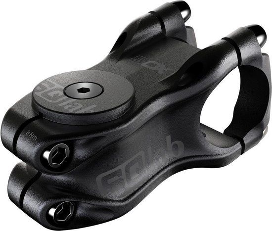 SQlab Stuurpen 80X – Fietsen – Aluminium - Zwart – Ø 31.8mm - 50mm