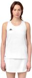 Kappa Ipef Mouwloos T-shirt Wit M Vrouw