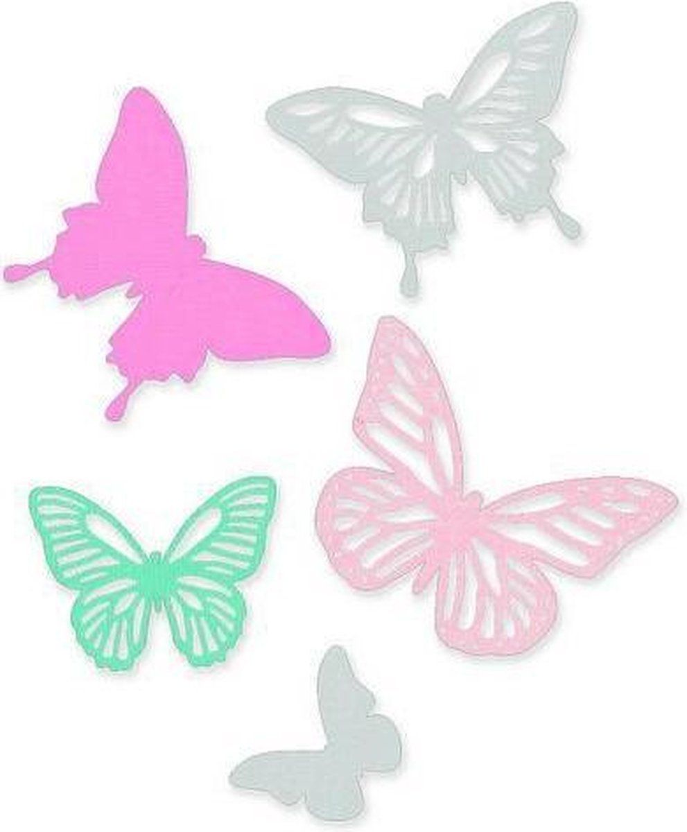 Sizzix Thinlits snijmal vlinders - 0630454246329