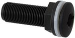 Robert Lindemann KG passe-paroi en plastique 1½" - Noir