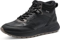 Tamaris Dames Sneaker 1-25259-45 007 Zwart Leer/Textiel/Synthetisch 38 EU