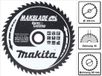 Makita MAKBLADE+ B-33495 Lame de scie circulaire carbure - 260 x 30 x 1 mm - 48 dents