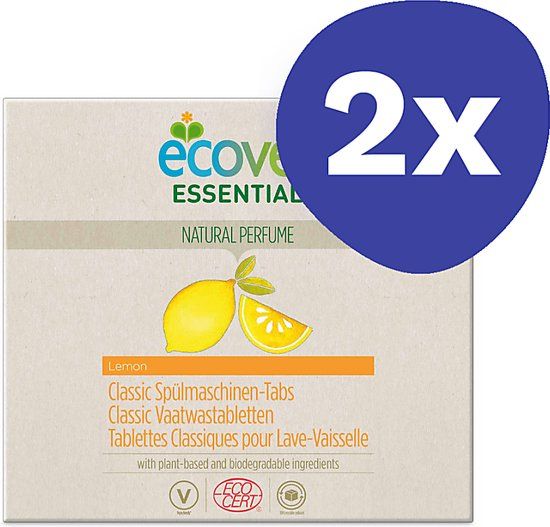 Ecover Essential Vaatwastabletten (2x 70 stuks)