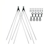SKS Garde-boue tiges argent - 28 pouces