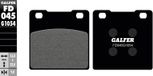 GALFER plaquettes de frein "fd045" fd045 g1054 organique