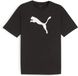 Puma T-shirt avec logo TeamRISE pour hommes, coton, 3XL, noir/blanc