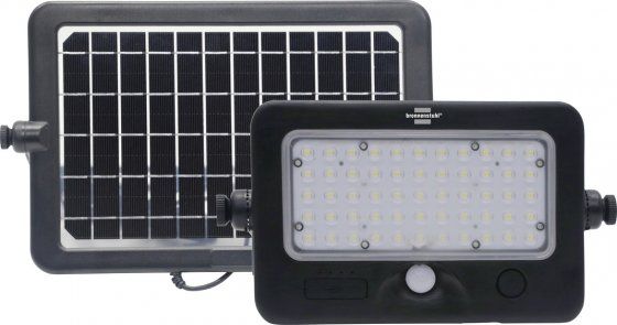 Brennenstuhl SOL ML 1000 - Solar LED schijnwerper - 1100 lumen - Zwart