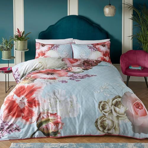 Laurence Llewelyn-Bowen Mayfair Lady Dekbedovertrekset - Super-kingsize - Blauw