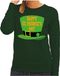 Bellatio Decorations Happy St. Patricksday sweater groen dames S