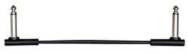 Cascha Advanced Line Patch Cable Flat, Zwart, 30cm