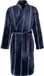 Pastunette - Badjas - Northern Nights - Fleece - Blauw - Gestreept - Maat 3XL