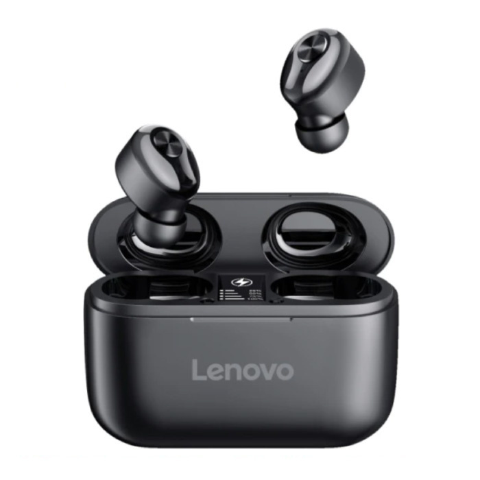 Lenovo HT18 Draadloze Oortjes met Ingebouwde Microfoon - Touch Control ANC Oordopjes TWS Bluetooth 5 0 Earphones Earbuds Oortelefoon Zwart