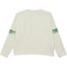 s.Oliver Sweatshirt crème / grasgroen