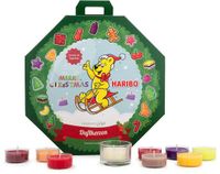 Haribo Adventskalender theelichtjes - bonte theelichtjes