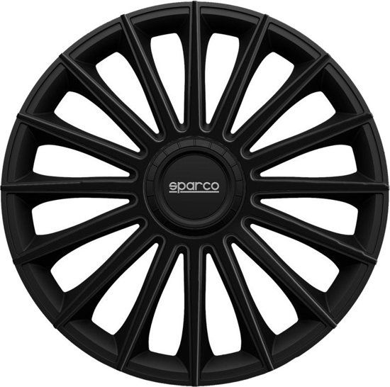 Sparco Torino Wieldoppenset 13-inch - Zwart - 4-delig