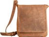 HAROLD'S Sac bandoulière en cuir Antic Messenger Bag Nature Marron